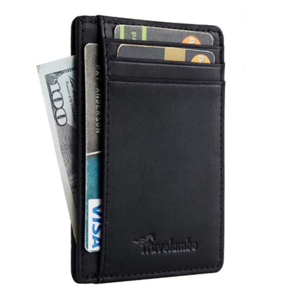 Other - Front Pocket Minimalist Leather Slim Wallet